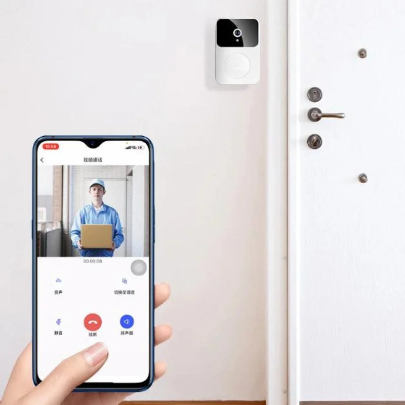 Campainha Com Câmera - HD/WI-FI